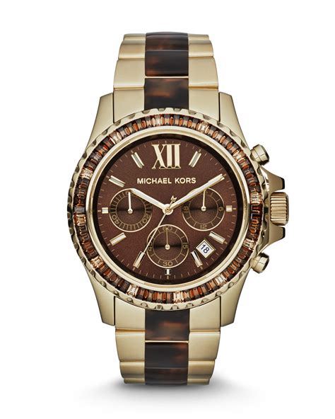 michael kors everest chronograph glitz watch|Michael Kors chronograph watch.